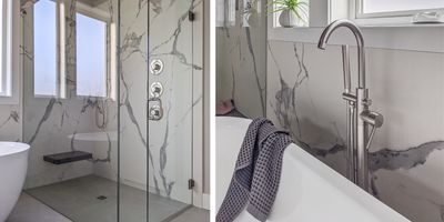 Why Choose Porcelain Slabs for Shower Installations Over Traditional Tiles?
