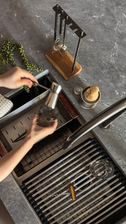 COMING SOON MARCH 2024!!!! Zeek F-GN14 Gunmetal Pull-Down Kitchen Faucet