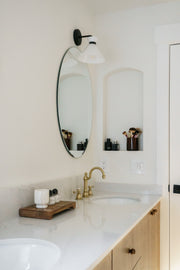 Zeek ZP-1714 Large Oval U/M Bathroom Sink