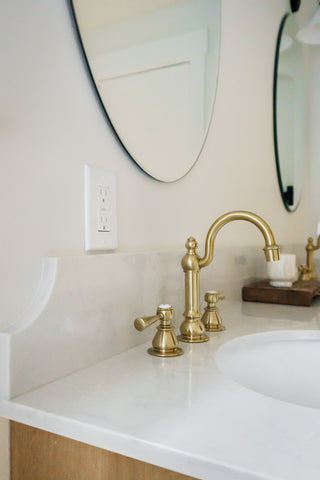 Zeek ZP-1714 Large Oval U/M Bathroom Sink