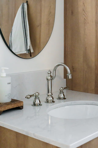 Zeek ZP-1512  Small Oval U/M Bathroom Sink