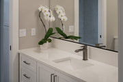 Zeek ZP-1813 Large Rectangular U/M Bathroom Sink