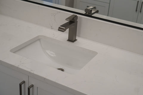 Zeek ZP-1813 Large Rectangular U/M Bathroom Sink