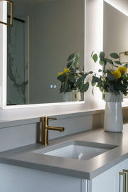 ZEEK ZP-1813 Undermount Rectangular Barthroom Sink