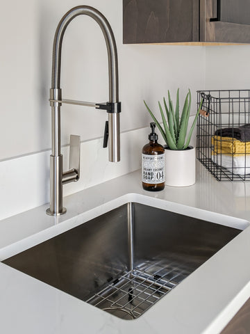Zeek F-KB07 Brushed Nickel Pull-Down Kitchen Faucet