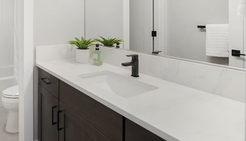 Zeek ZP-1813 Large Rectangular U/M Bathroom Sink