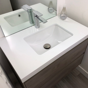 ZEEK ZP-1813 Undermount Rectangular Barthroom Sink