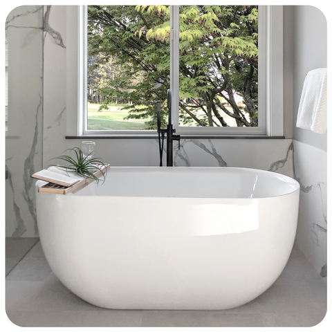 Zeek 59" Free-Standing Bathtub T-C591