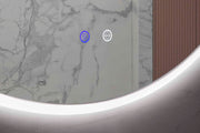 Best Quality LED Round Mirror,Color 4000K / Natural White , Anti-Fog and Dimmable Vanity Mirror, 
