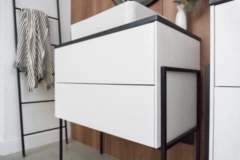 Zeek Minsk 36"x18" Wall-Mounted Bathroom Vanity