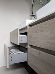 Zeek Ares 30"x18" Wall-Mounted Bathroom Vanity