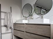 Zeek Ares 30"x18" Wall-Mounted Bathroom Vanity