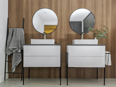 Zeek Minsk 36"x18" Wall-Mounted Bathroom Vanity