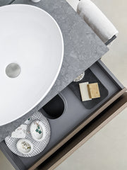 Zeek Belen 30"x18" Wall-Mounted Bathroom Vanity