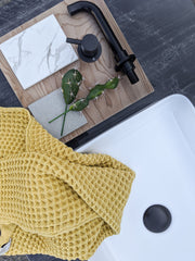 Zeek DB350 Matte Black Pop-Up Drain With Overflow