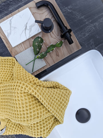 Zeek DB350 Matte Black Pop-Up Drain With Overflow