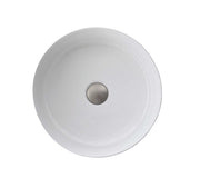Zeek ZC140 14'' Round Vessel Ceramic Bathroom Sink