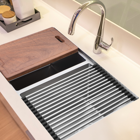 Undermount Workstation double bowl 32x19