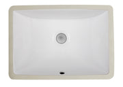 Zeek ZP-1813 Large Rectangular U/M Bathroom Sink