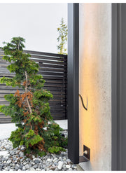 120” TALL EXTRA LARGE OUTDOOR LED LIGHT BAR GARAGE WALL - BLACK
