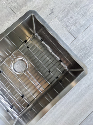 Zeek 24" Undermount Laundry Sink ZH-LU24 Stainless Steel 16g