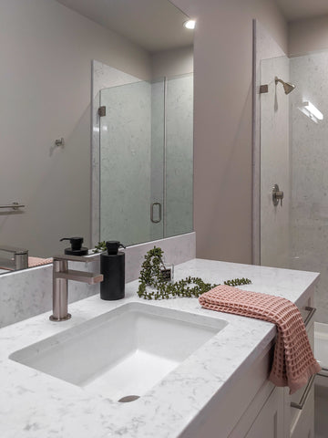 Zeek ZP-2015 Flat Bottom Large Rectangular U/M Bathroom Sink