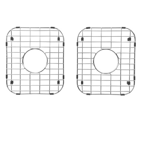 Zeek Kitchen Sink Bottom Grids Sink Protector Stainless Steel 11.6x13.1 Zg-c1311, Size: One Size