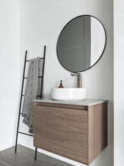 Zeek ZC140 14'' Round Vessel Ceramic Bathroom Sink