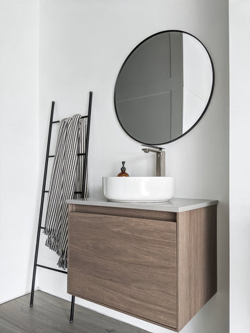 Zeek ZC140 14'' Round Vessel Ceramic Bathroom Sink
