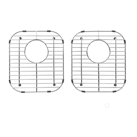 Zeek Kitchen Sink Bottom Grids Sink Protector Stainless Steel 11.6”x13.6” ZG-R1311