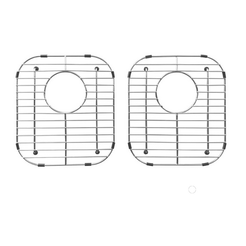 Zeek Kitchen Sink Bottom Grids Sink Protector Stainless Steel 11.6x13.6 Zg-r1311