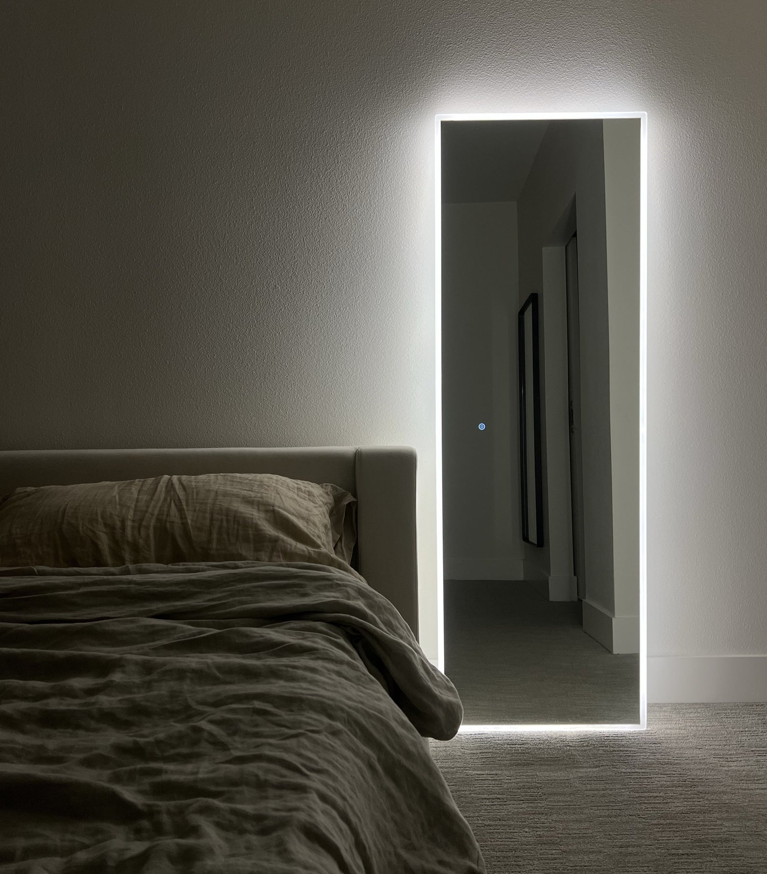 Nice Led Mirror For Male Bedroom